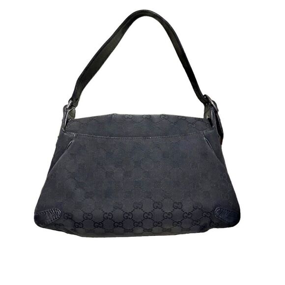 Gucci gg canvas leather horsebit bag - Picture 9 of 12